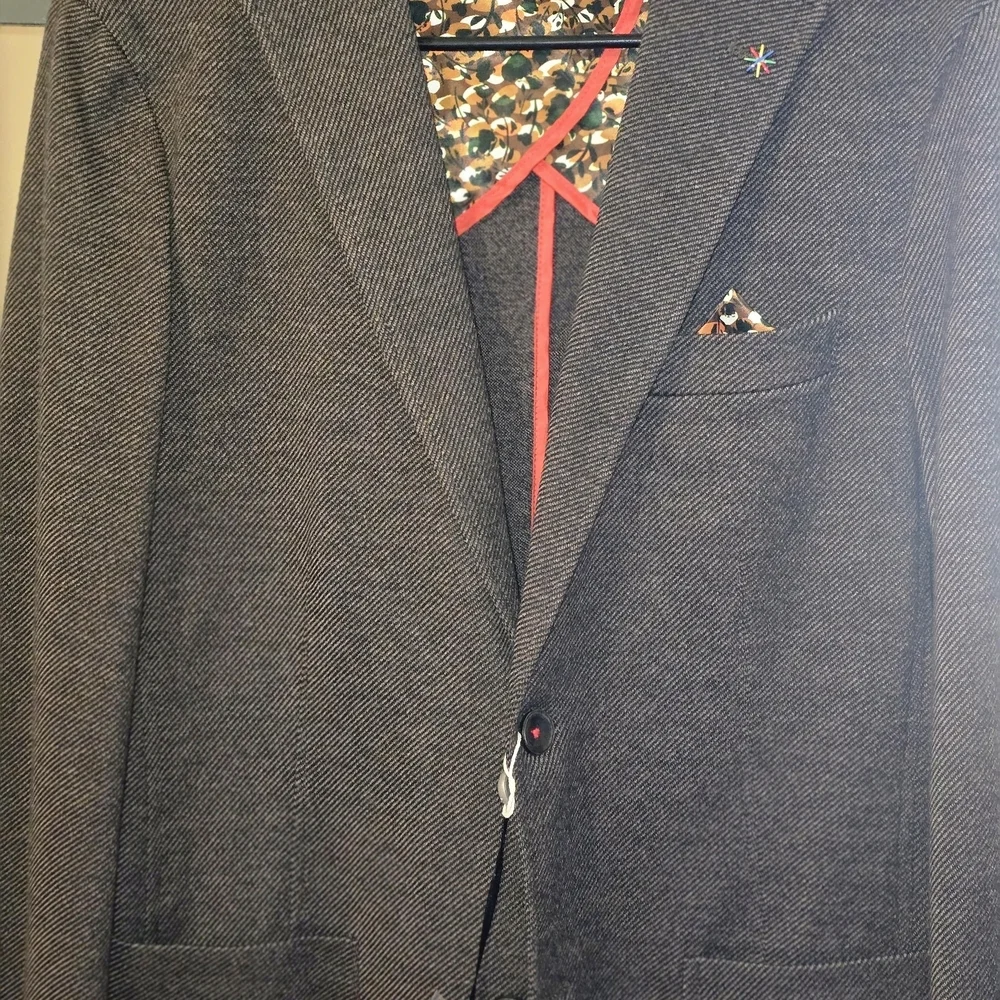 Manuel Ritz Gray Sport Coat - Picture 2 of 8